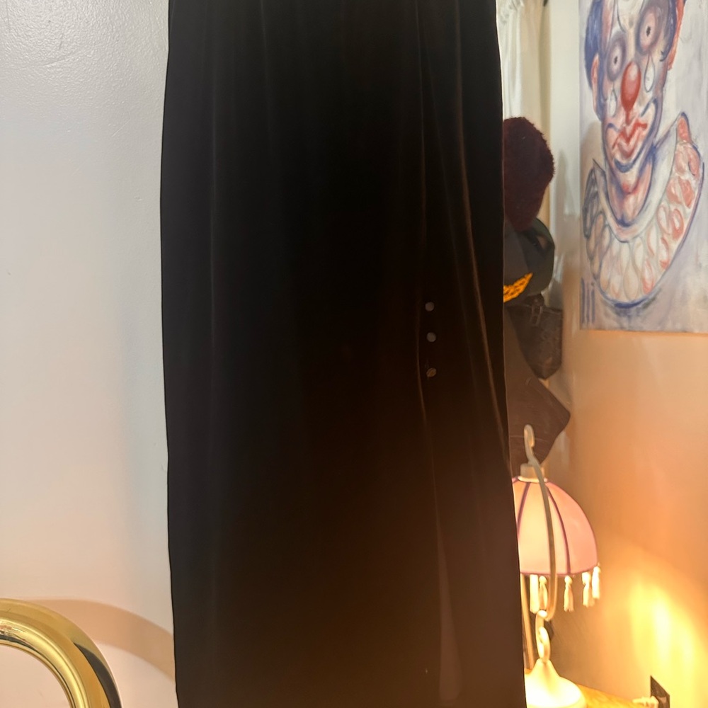 Alex Evenings Black Maxi Pencil Skirt